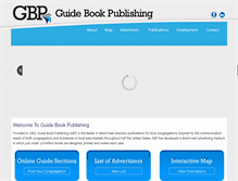 Tablet Screenshot of guidebookpublishing.com